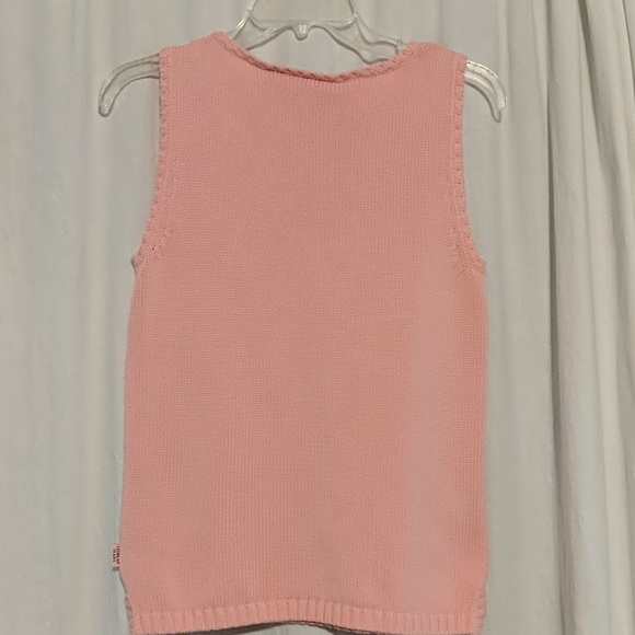 Pink Sweater Sleeveless Tank Liz Claiborne - Picture 4 of 4